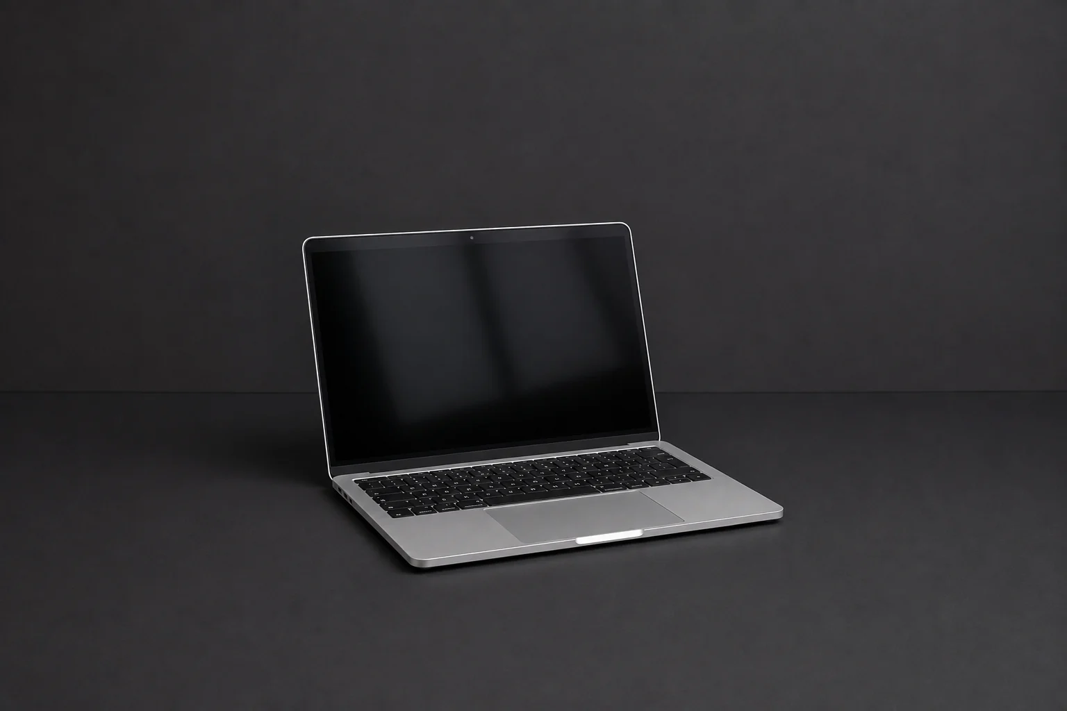 Illustration d’un ordinateur portable en aluminium