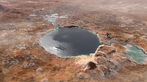 Cratère de Jezero, MARS